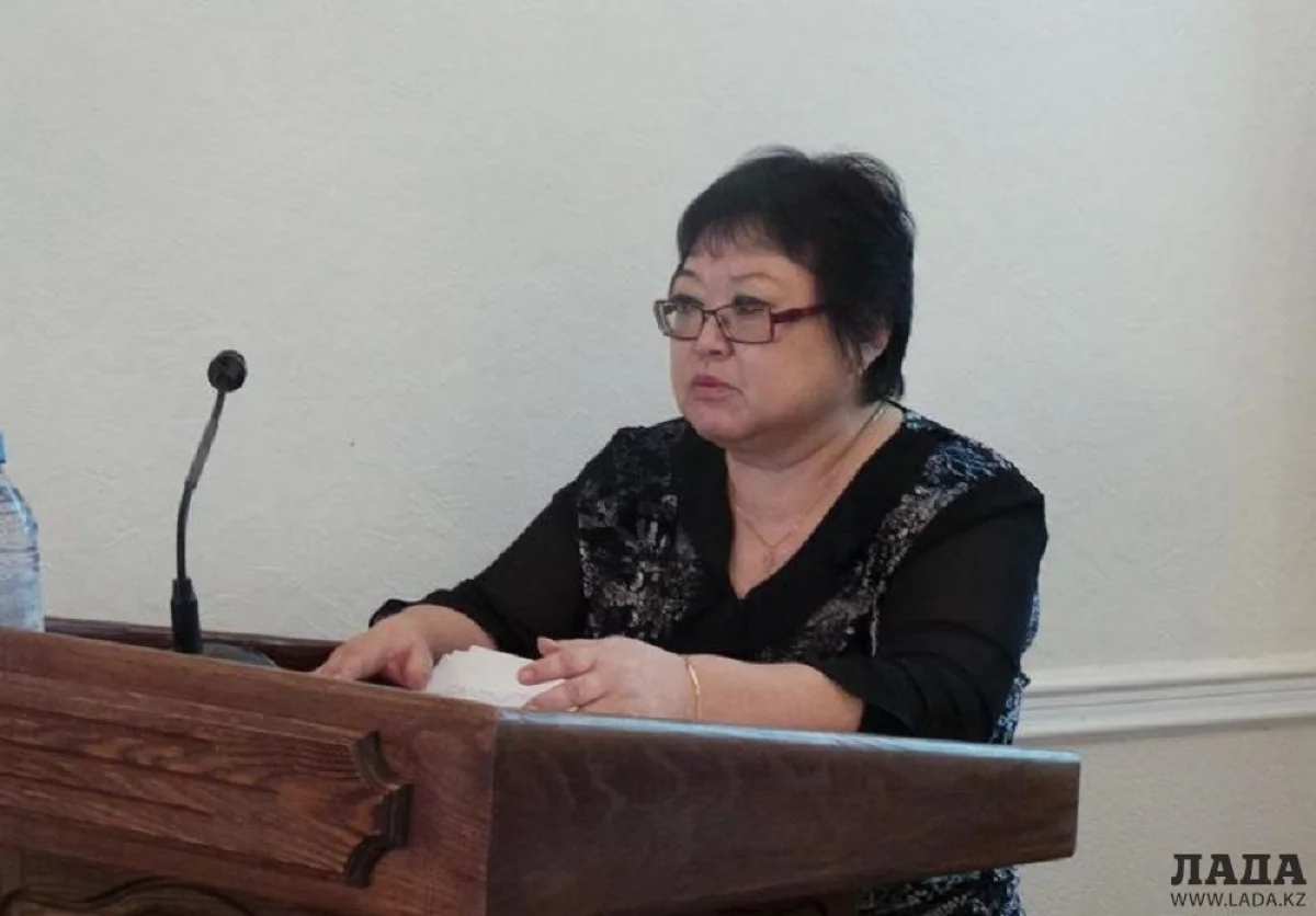 Ада Ким на сессии городского маслихата