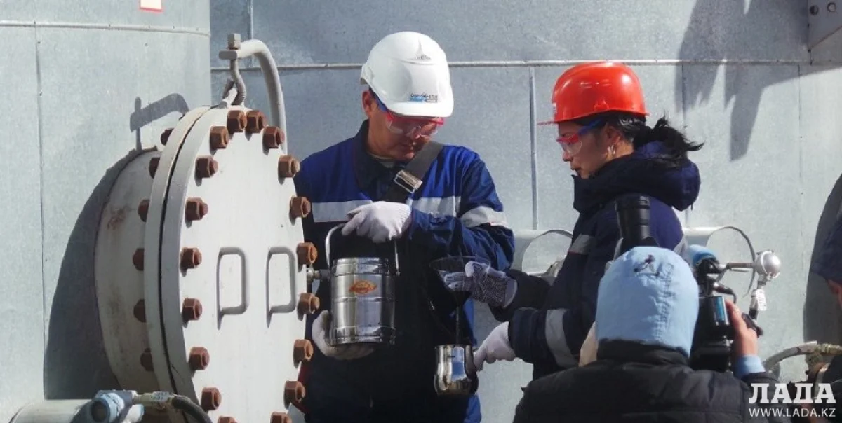 Запуск производства "Каспий Битум"