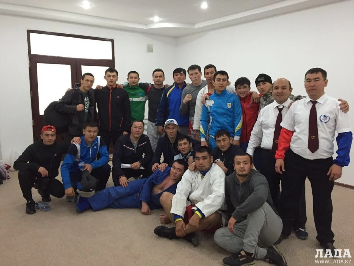 Команда Мангистауской области. Фото предоставили в спортшколе &quot;Жастар&quot;