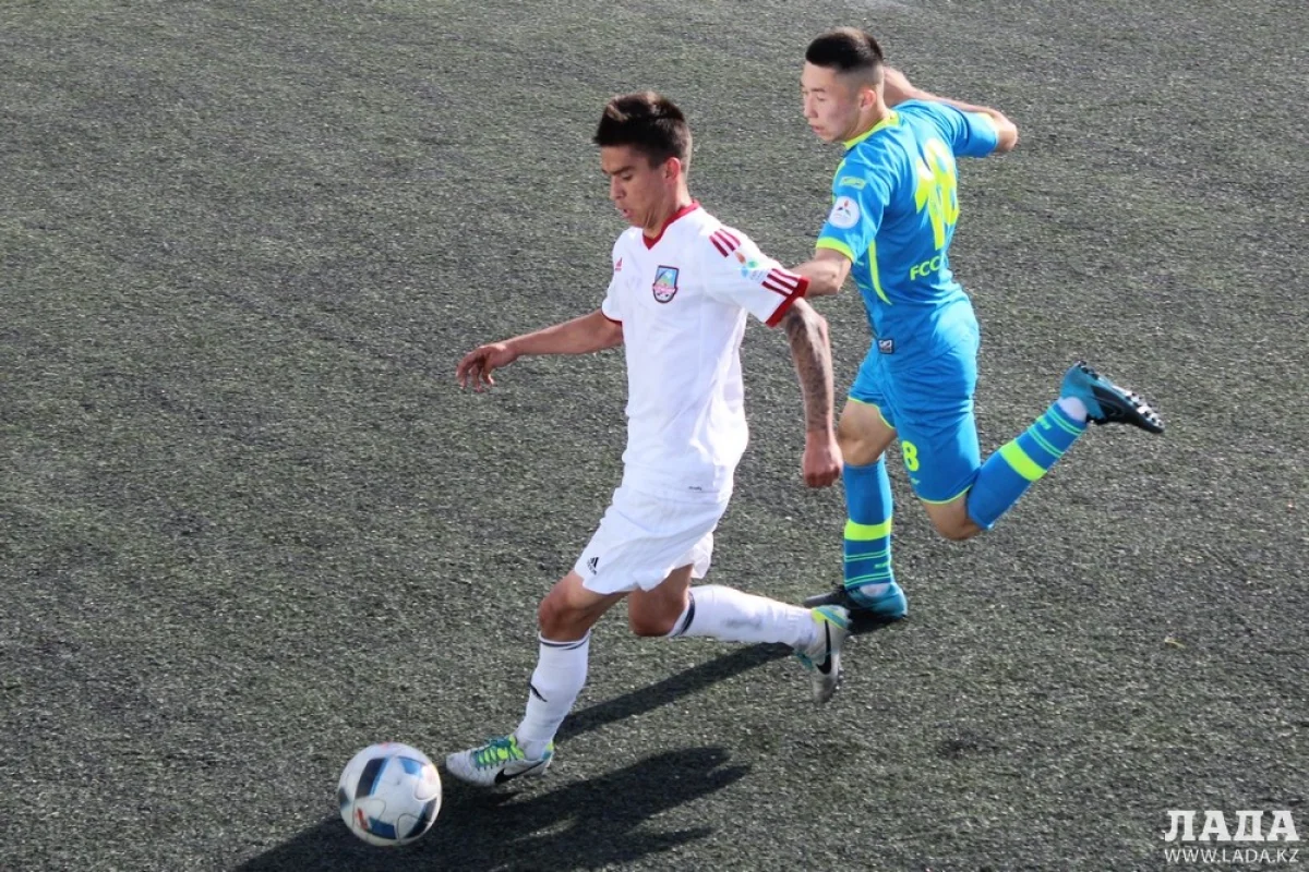 Матч «Каспий» - «Шахтер-Булат». Фото автора