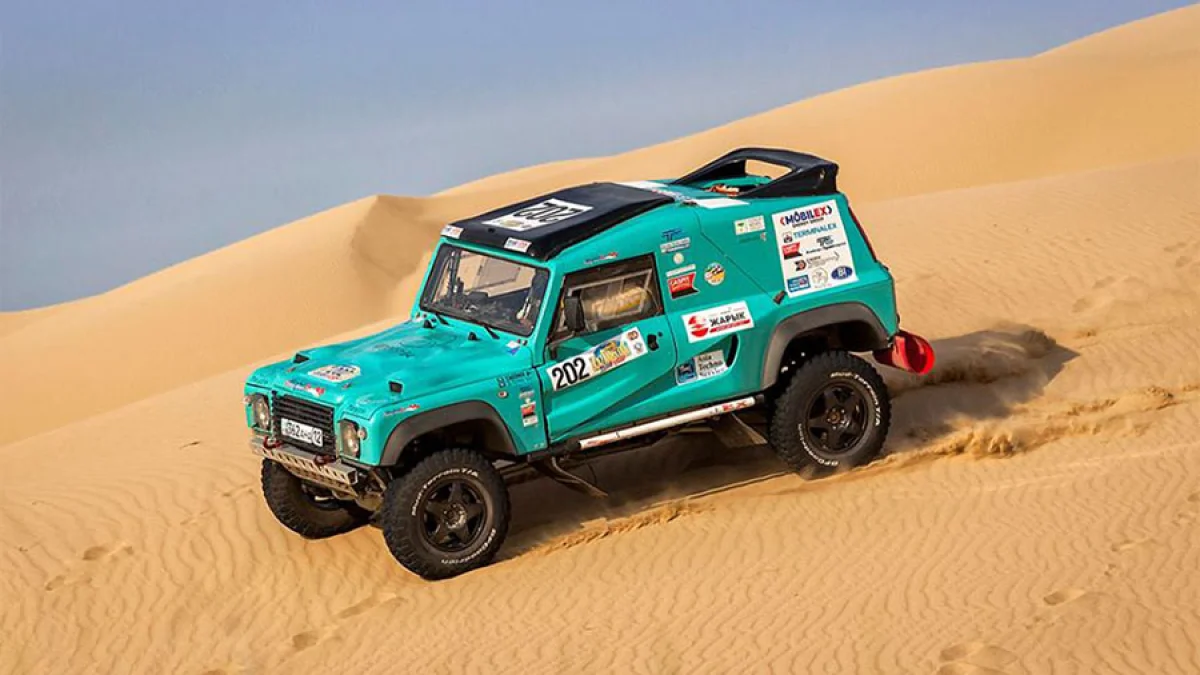 Экипаж пилота Юрия Сазонова и штурмана Дмитрий Цыро, на автомобиле Land Rover Bowler Wildcat 200||news_pic_more|<!--TBegin--><a href="https://img.lada.kz/2016-05/1464690490_img_3194.jpg" onclick="return hs.expand(this)" ><img align="left" src="https://img.lada.kz/2016-05/thumbs/1464690490_img_3194.jpg" alt='Экипаж Юрия Сазонова и Дмитрия Цыро выиграл первый этап «Ралли Казахстан-2016»' title='Экипаж Юрия Сазонова и Дмитрия Цыро выиграл первый этап «Ралли Казахстан-2016»'  /></a><!--TEnd--><br /><!--TBegin--><a href="https://img.lada.kz/2016-05/1464690461_img_3195.jpg" onclick="return hs.expand(this)" ><img align="left" src="https://img.lada.kz/2016-05/thumbs/1464690461_img_3195.jpg" alt='Экипаж Юрия Сазонова и Дмитрия Цыро выиграл первый этап «Ралли Казахстан-2016»' title='Экипаж Юрия Сазонова и Дмитрия Цыро выиграл первый этап «Ралли Казахстан-2016»'  /></a><!--TEnd--><br /><!--TBegin--><a href="https://img.lada.kz/2016-05/1464690467_img_3196.jpg" onclick="return hs.expand(this)" ><img align="left" src="https://img.lada.kz/2016-05/thumbs/1464690467_img_3196.jpg" alt='Экипаж Юрия Сазонова и Дмитрия Цыро выиграл первый этап «Ралли Казахстан-2016»' title='Экипаж Юрия Сазонова и Дмитрия Цыро выиграл первый этап «Ралли Казахстан-2016»'  /></a><!--TEnd--><br /><!--TBegin--><a href="https://img.lada.kz/2016-05/1464690408_img_3197.jpg" onclick="return hs.expand(this)" ><img align="left" src="https://img.lada.kz/2016-05/thumbs/1464690408_img_3197.jpg" alt='Экипаж Юрия Сазонова и Дмитрия Цыро выиграл первый этап «Ралли Казахстан-2016»' title='Экипаж Юрия Сазонова и Дмитрия Цыро выиграл первый этап «Ралли Казахстан-2016»'  /></a><!--TEnd--><br /><!--TBegin--><a href="https://img.lada.kz/2016-05/1464690453_img_3198.jpg" onclick="return hs.expand(this)" ><img align="left" src="https://img.lada.kz/2016-05/thumbs/1464690453_img_3198.jpg" alt='Экипаж Юрия Сазонова и Дмитрия Цыро выиграл первый этап «Ралли Казахстан-2016»' title='Экипаж Юрия Сазонова и Дмитрия Цыро выиграл первый этап «Ралли Казахстан-2016»'  /></a><!--TEnd--><br />