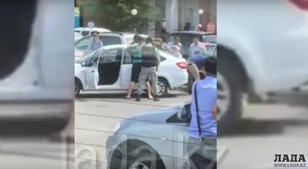 Задержание у железнодорожного вокзала в Мангистау