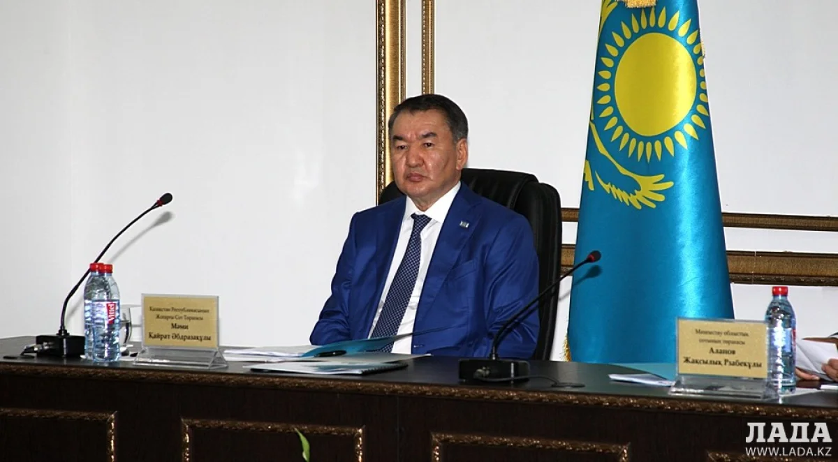 Кайрат Мами на совещании судей в Актау. Фото Ольги Ярославской