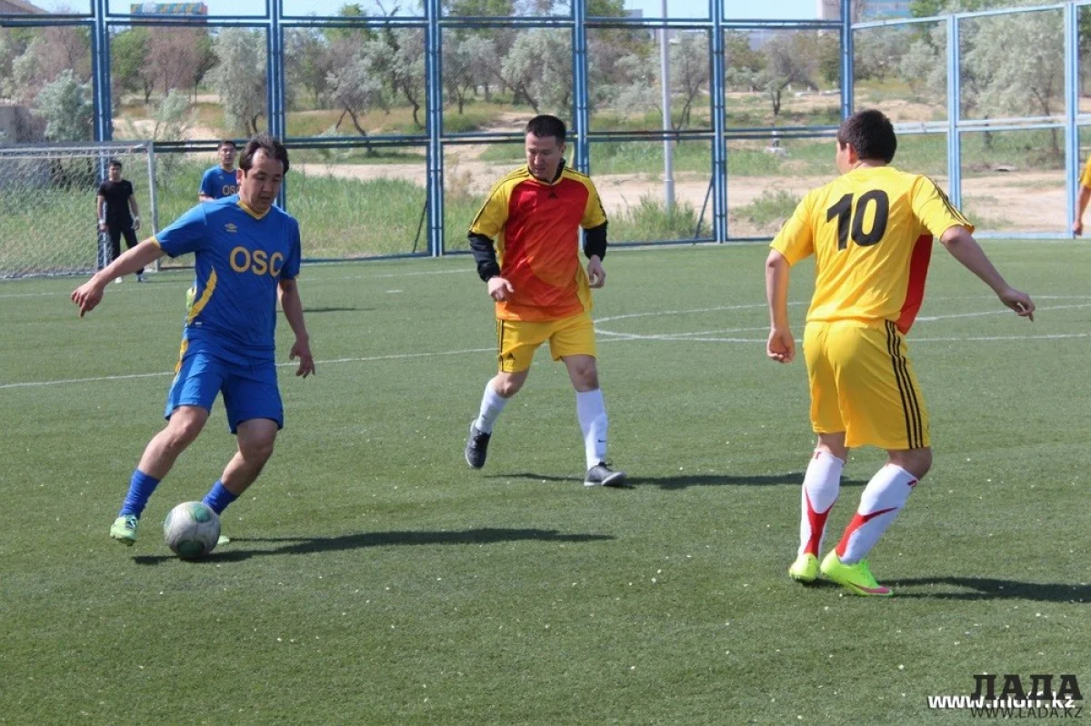 Первые матчи сыграны. Фото предоставили в Мангистауской федерации футбола