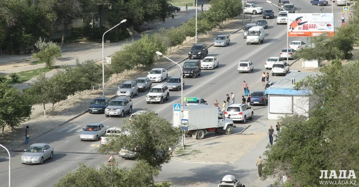 Дороги в Актау