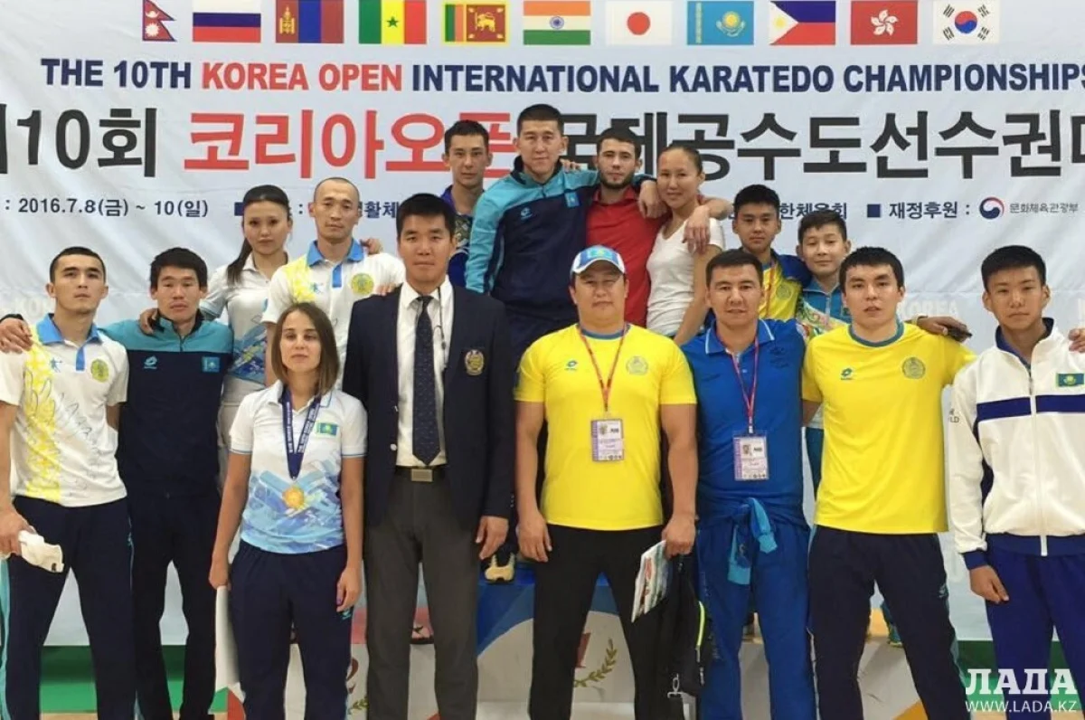 Сборная Казахстана. Фото предоставлено Ержаном Кожаевым