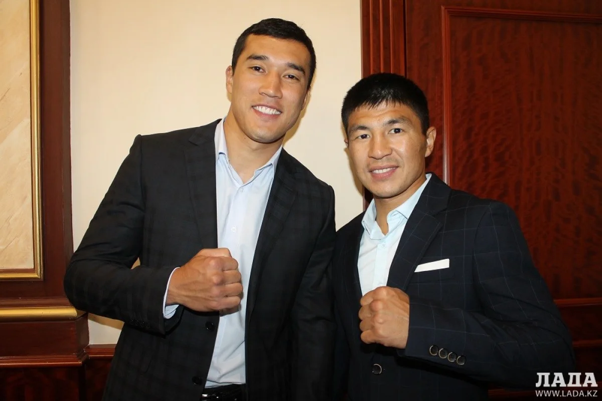 Адильбек Ниязымбетов и Берик Абдрахманов. Фото автора