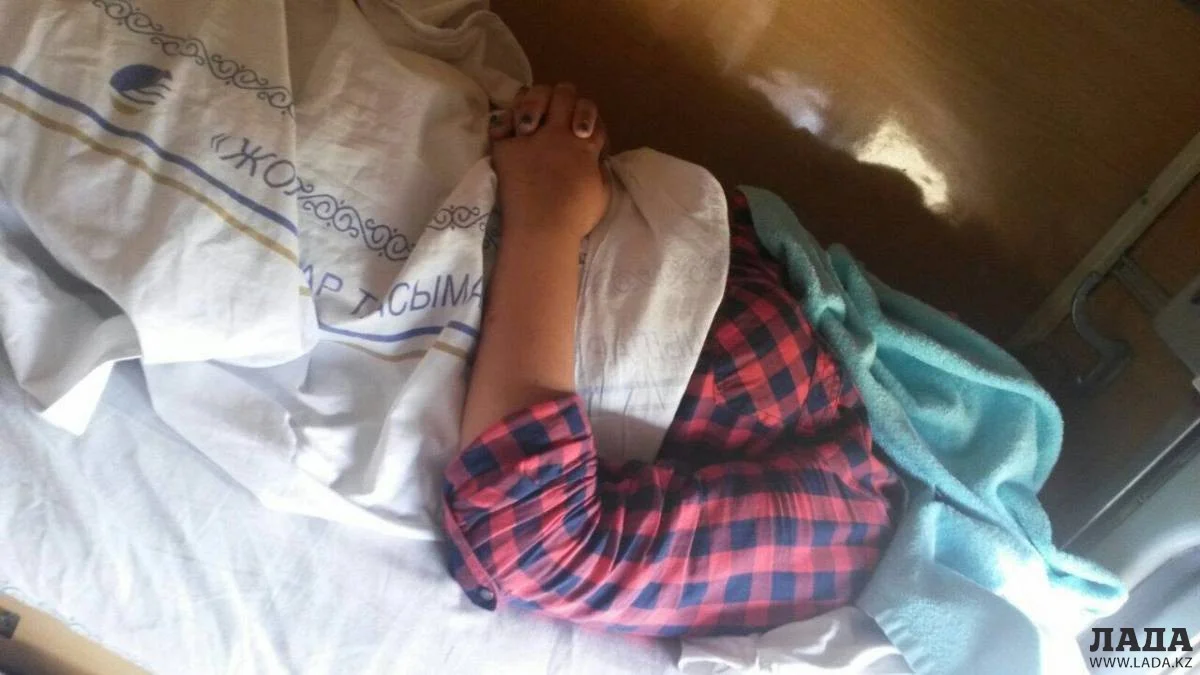 Фото девочки в поезде предоставлено родственниками