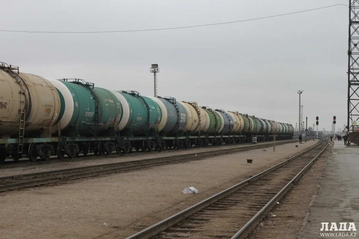 Мангистауские железнодорожные пути. Фото автора