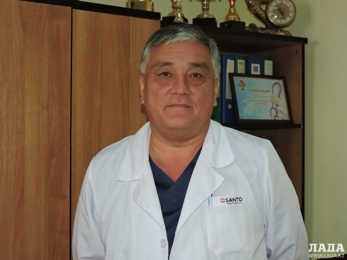 Нурлан Джариев, директор ГКП на ПХВ "Мангистауский областной онкологический диспансер". Фото автора