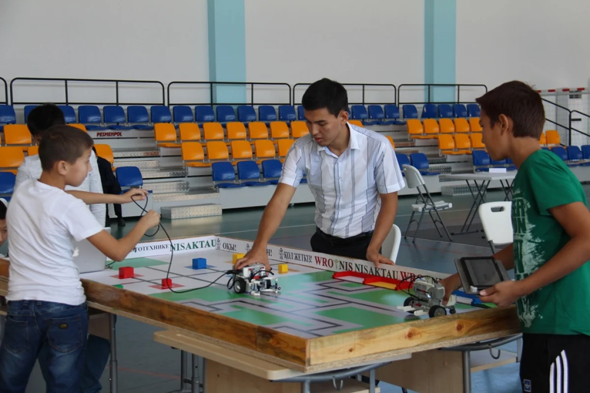 Процесс соревнований. Фото предоставлено пресс-службой НИШ