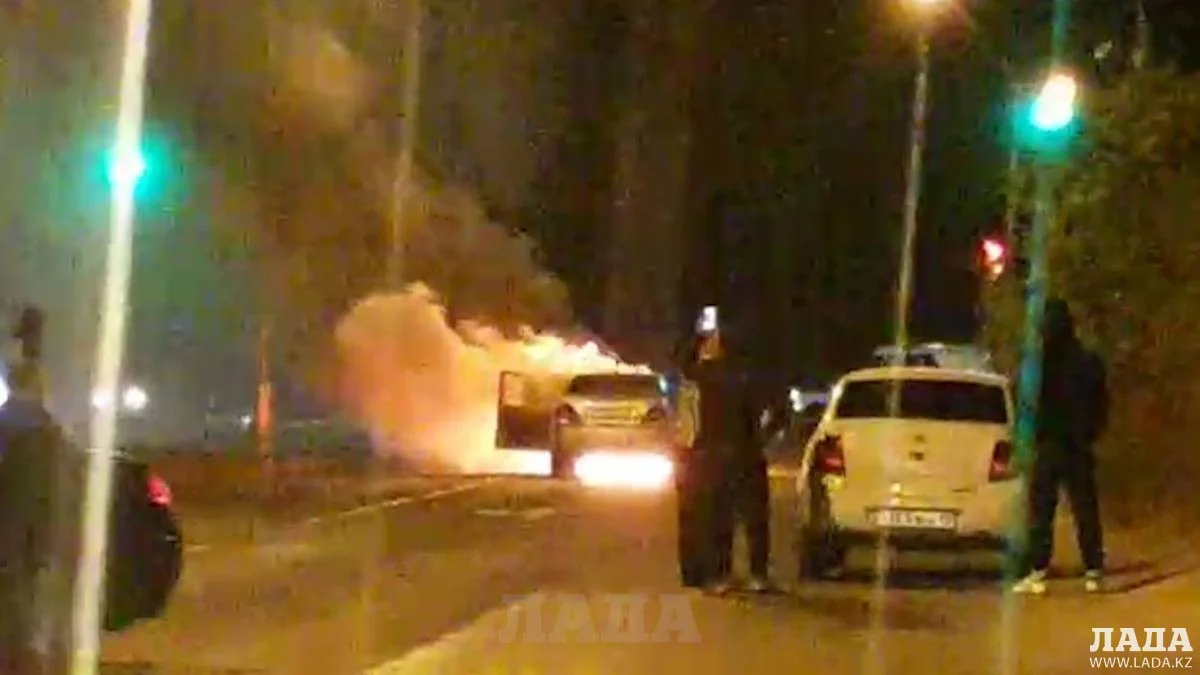 Скриншот видео с места происшествия