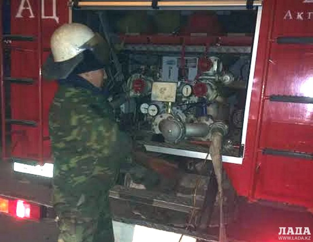 Фото предоставлено службой пожаротушения