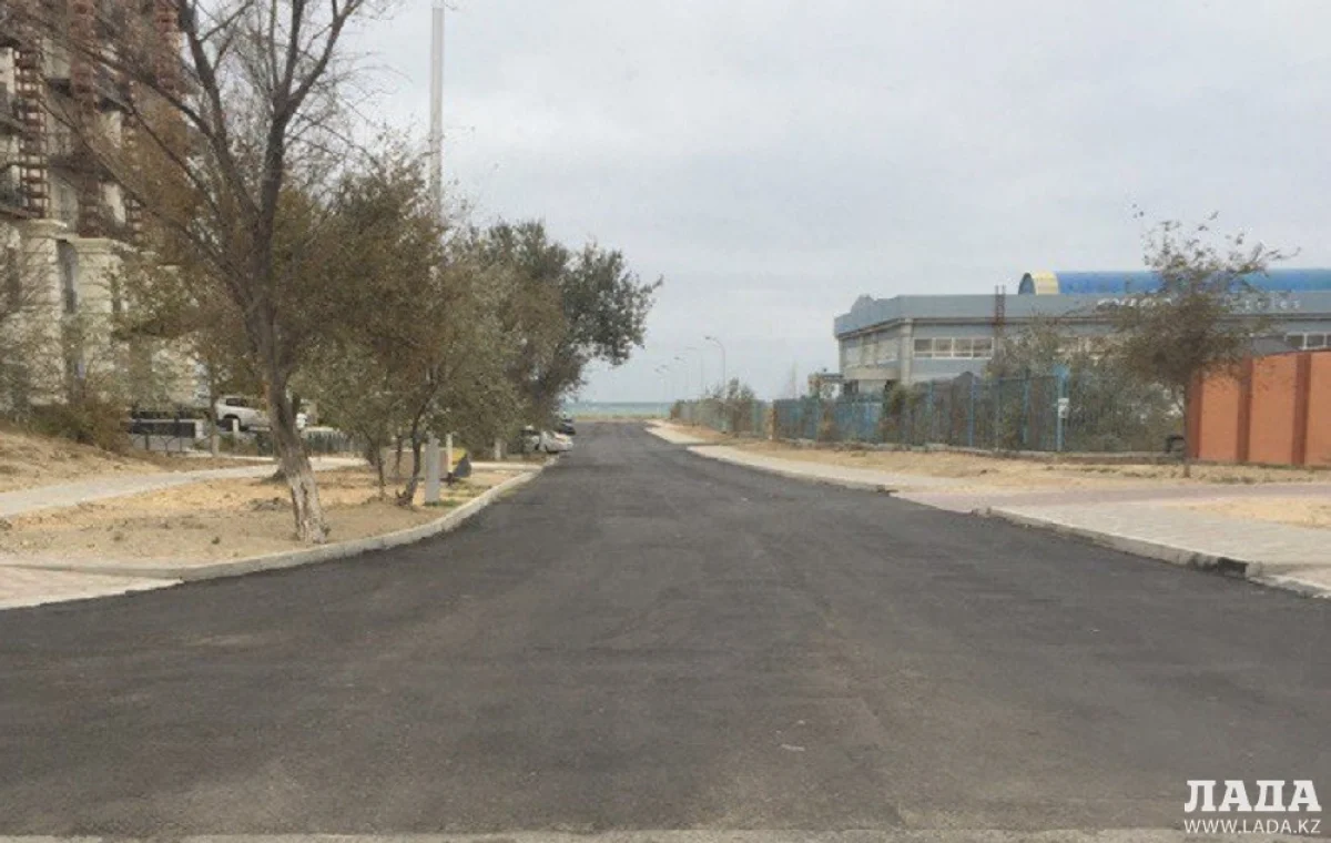 Ремонт дорог в Актау