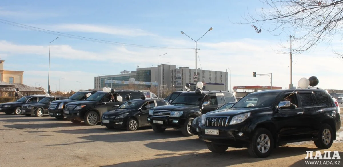 Поддержка акции жителями Актау