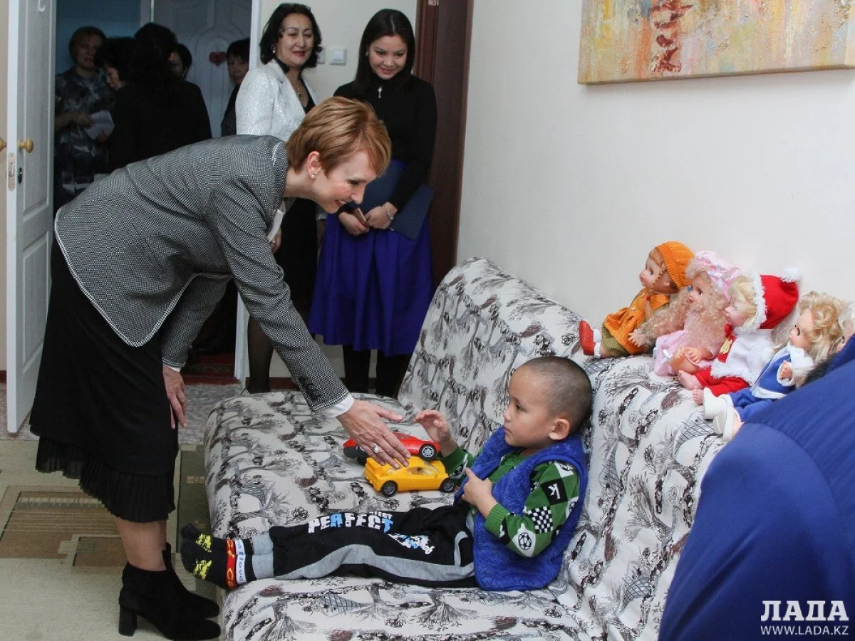 В центре есть специальная комната для детей