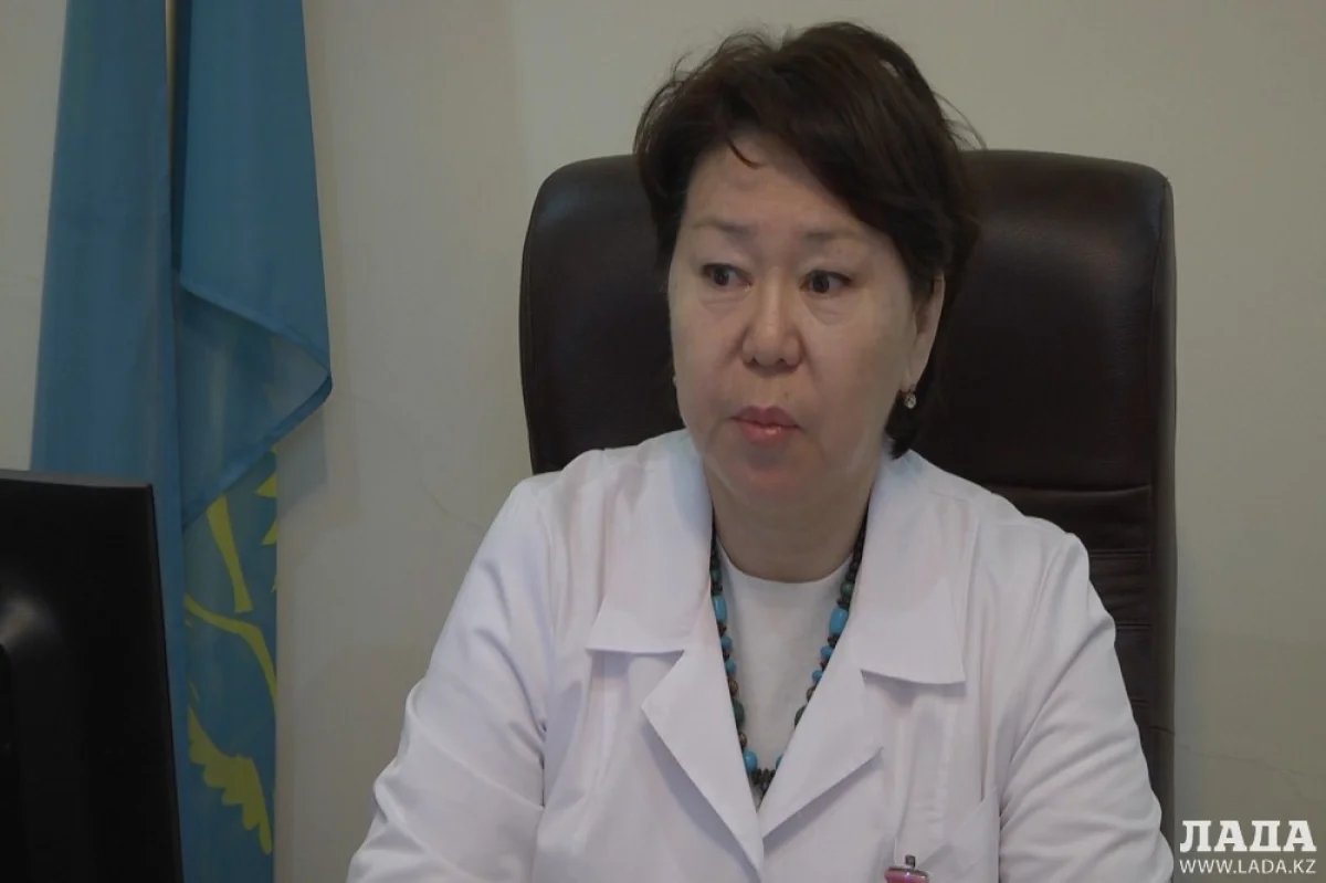 Сару Ермуханова, главный врач областной детской инфекционной больницы. Фото автора