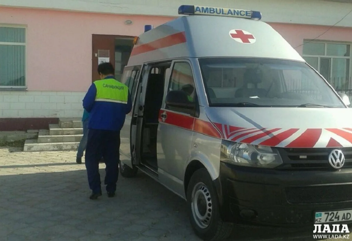 Машина отделения санитарной авиации больницы. Фото предоставлено больницей