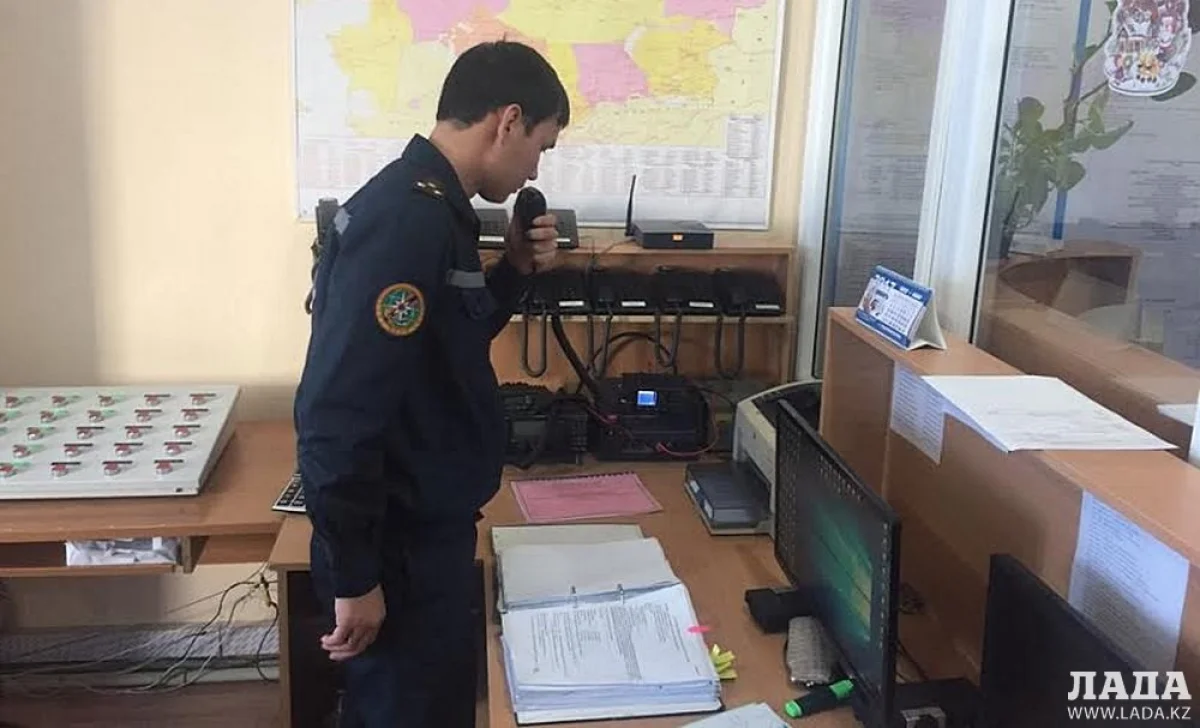 Единая дежурно-диспетчерская служба «112». Фото предоставлено Гульнарой Ходжабековой