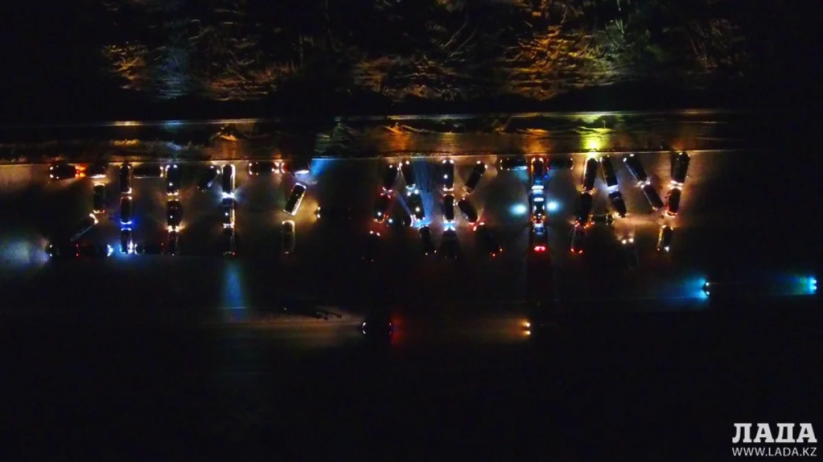 Надпись &quot;2017-Актау&quot;. Фото организаторов