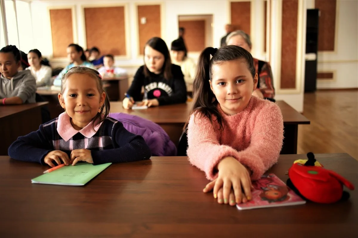 Ученики воскресной школы. Фото предоставил Наиль Валиев