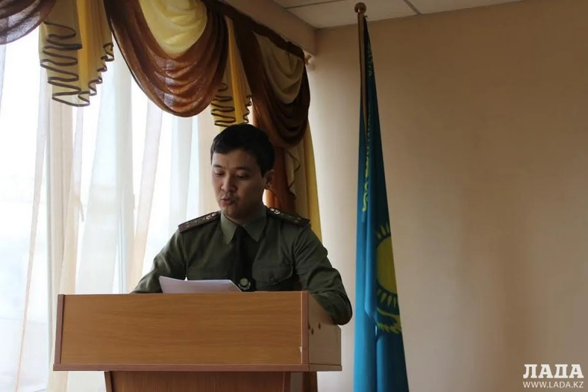 Капитан гражданской защиты Нуржан Борашев. Фото предоставлено управлением по чрезвычайным ситуациям Актау