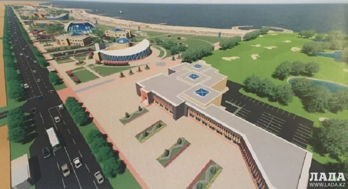 Проект застройки рекреационной зоны