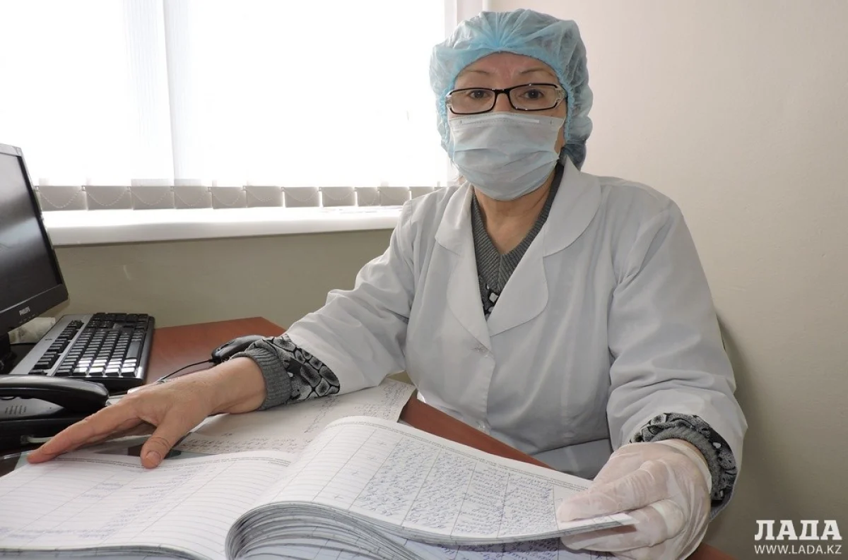 Айша Симбаева, медсестра мужского кабинета. Фото автора
