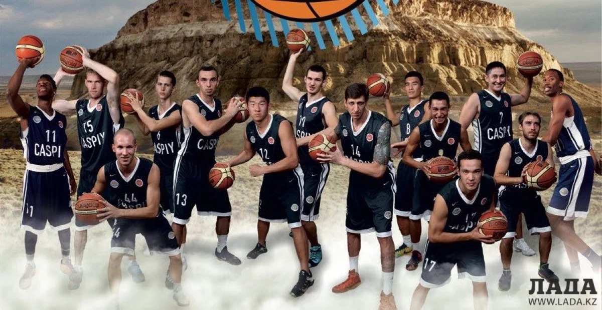 Баскетболисты «Каспия». Фото предоставлено клубом