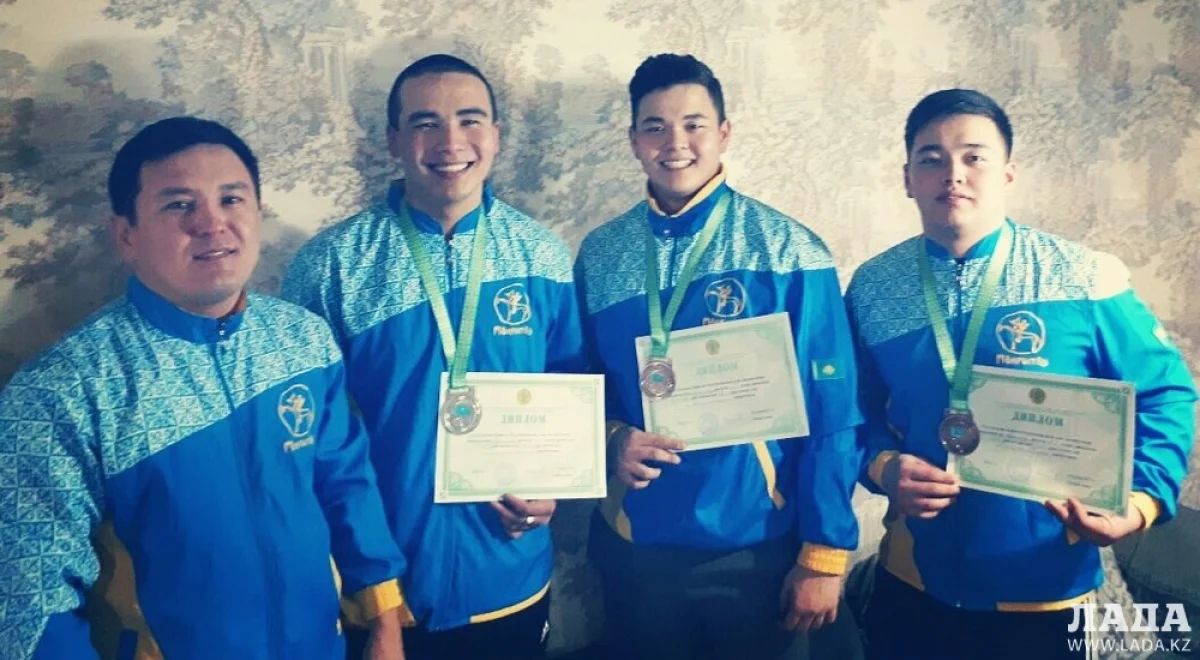 Призеры чемпионата Казахстана. Фото предоставлено спортсменами