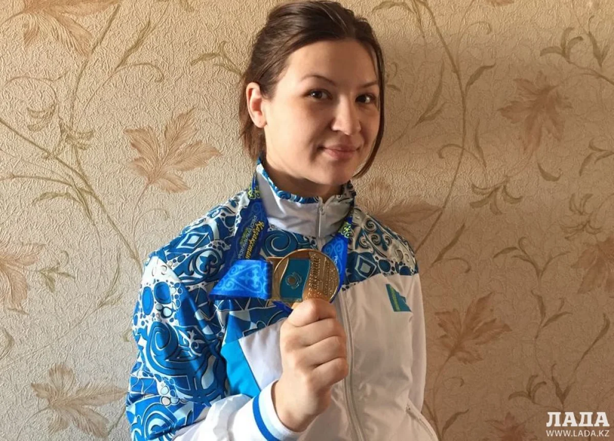 Чемпионка РК по вольной борьбе Ольга Калинина. Фото предоставлено участницей.