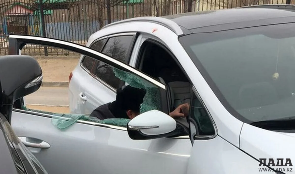 Пострадавший Kia Sportage