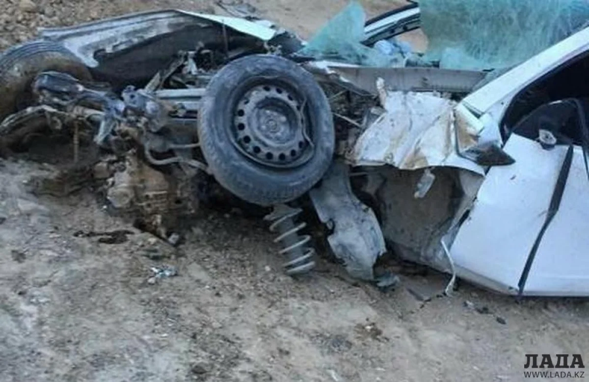 Пострадавший Geely. Фото очевидцев ДТП