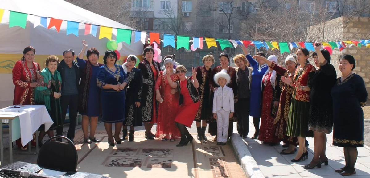 Коллектив детского сада "Еркемай". Фото предоставлено работниками сада