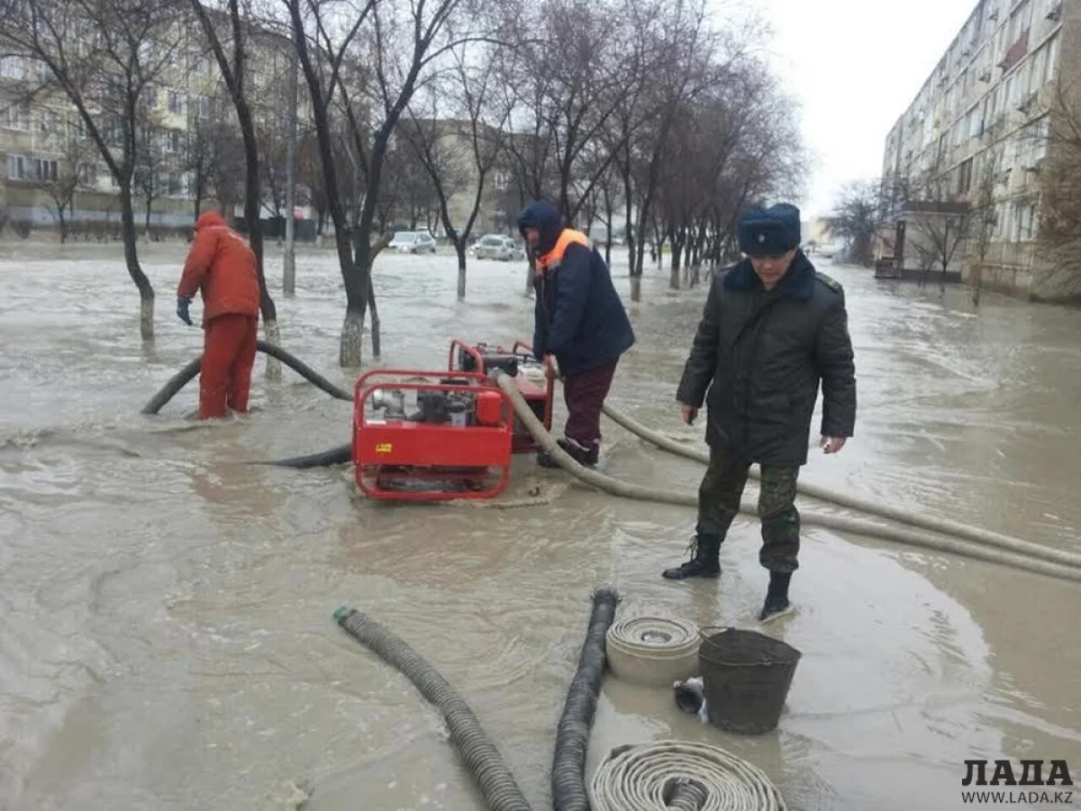 фото предоставлено пресс-службой ДЧС Мангистауской области