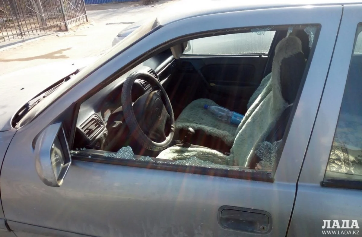 Пострадавшая Mazda