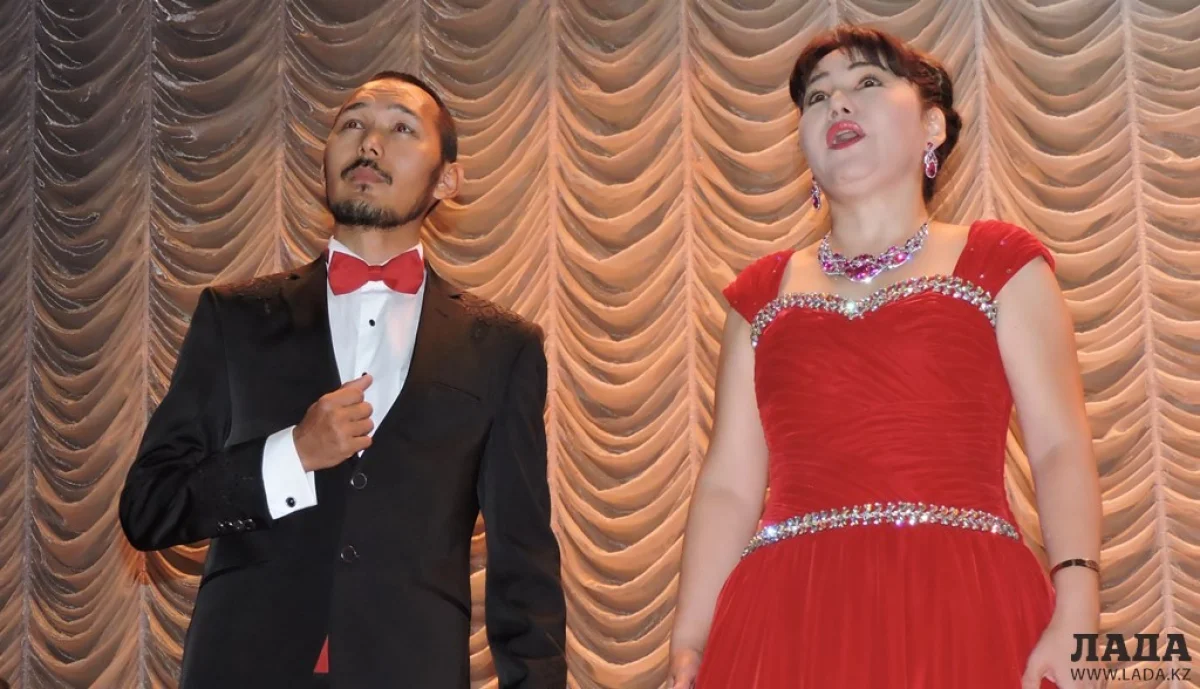 Куаныш Жантурган и Шахаризада Сапарова. Фото автора