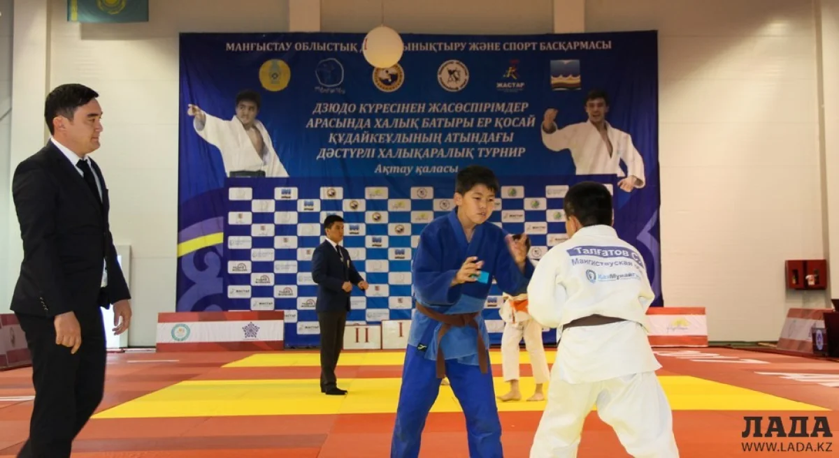 Схватка между спортсменами младшей группы. Фото предоставлено организаторами