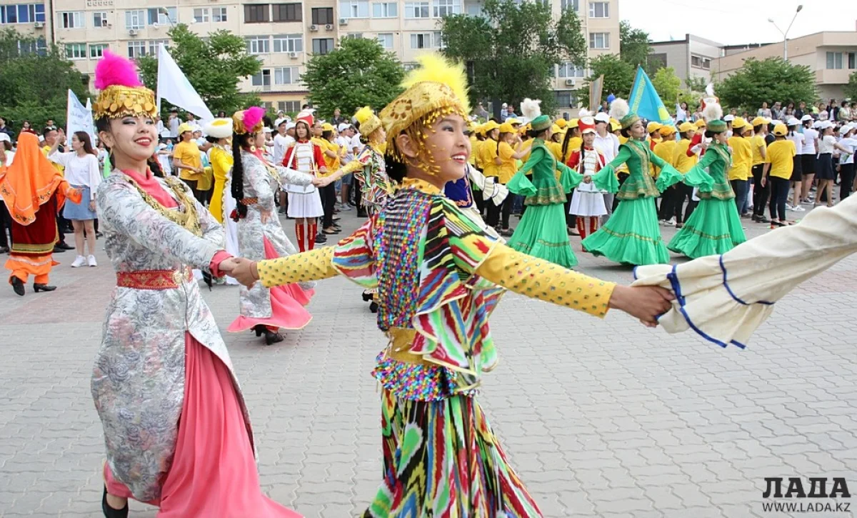 Парад в Актау