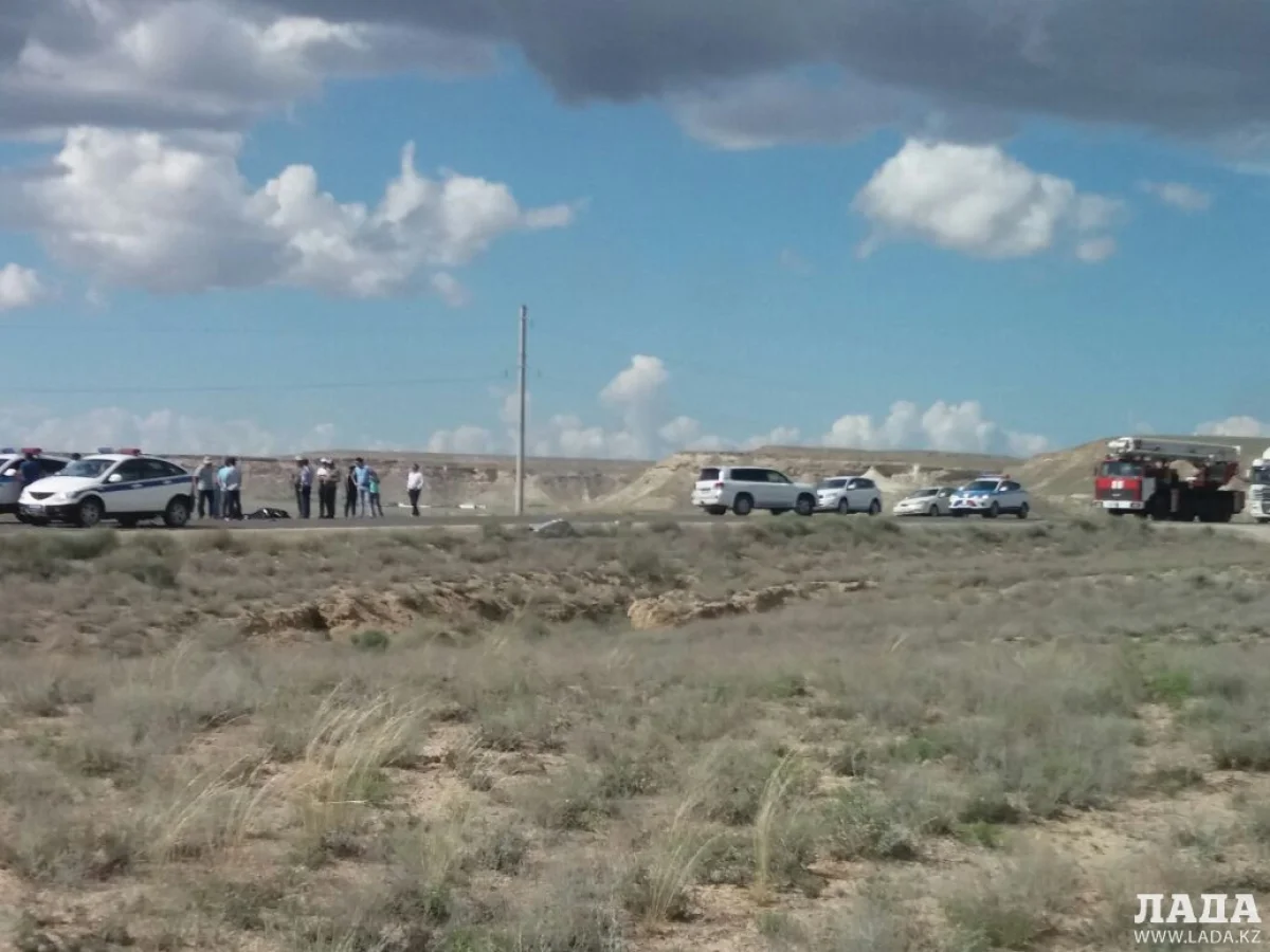 Фото очевидцев дорожного происшествия