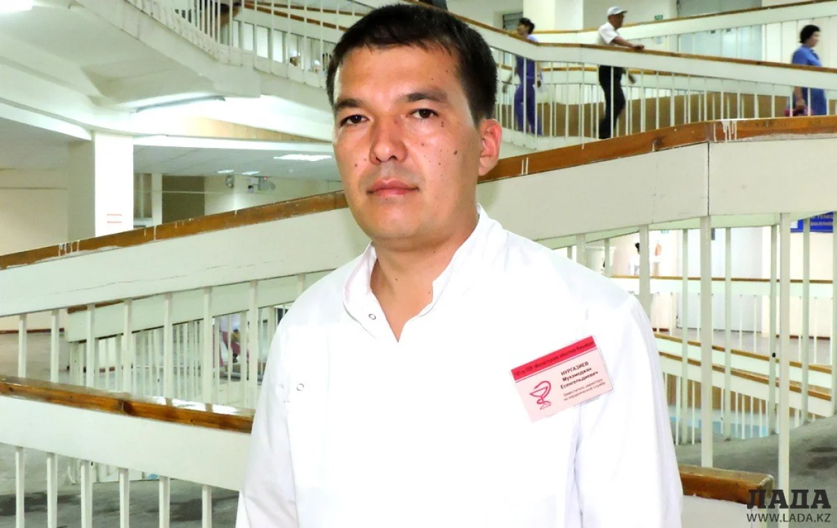 Операцию провел Мухамеджан Нургазиев. Фото автора