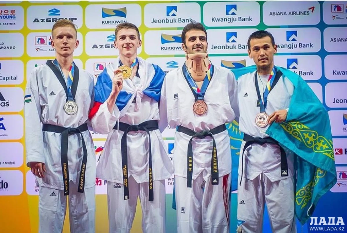 Бронзовый призер чемпионата мира. Фото предоставлено Г.Ибраимовым