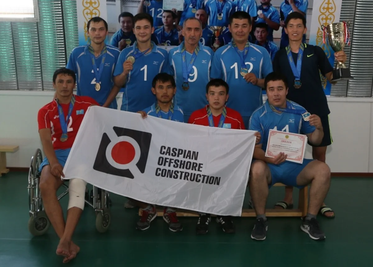 Актауская команда. Фото предоставлено Н.Кулушовым