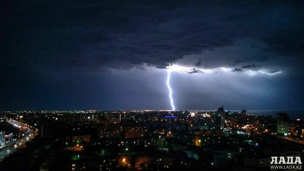 Гроза в Актау
