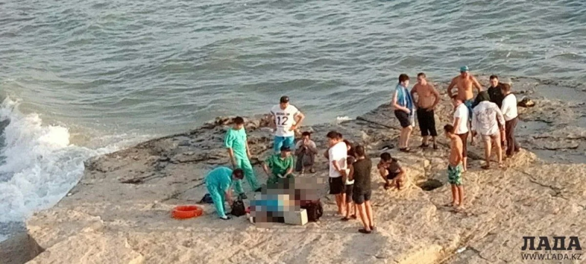 Место происшествия. Фото пользователей сайта Lada.kz