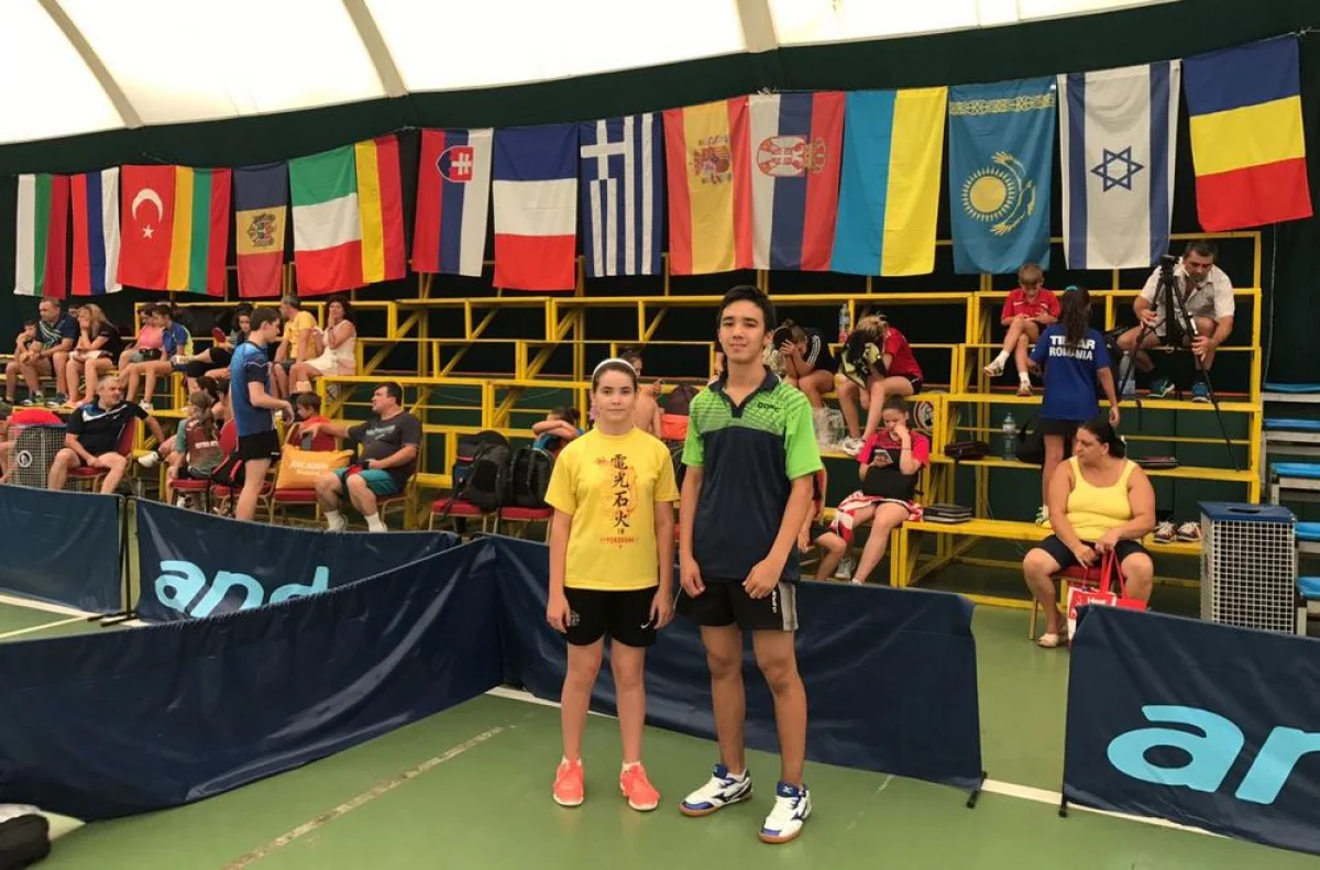 Гузель Торшаева и Есен Рамазанов. Фото участников соревнований