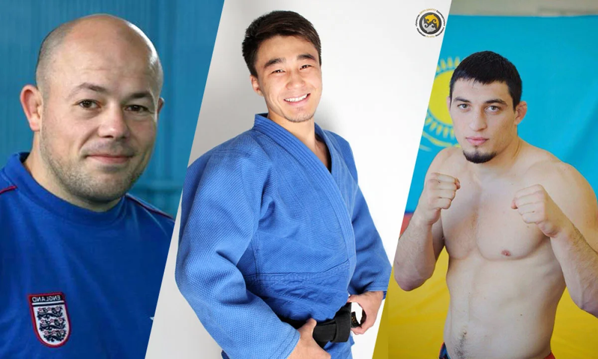 Фотоколлаж - тройка популярных спортсменов