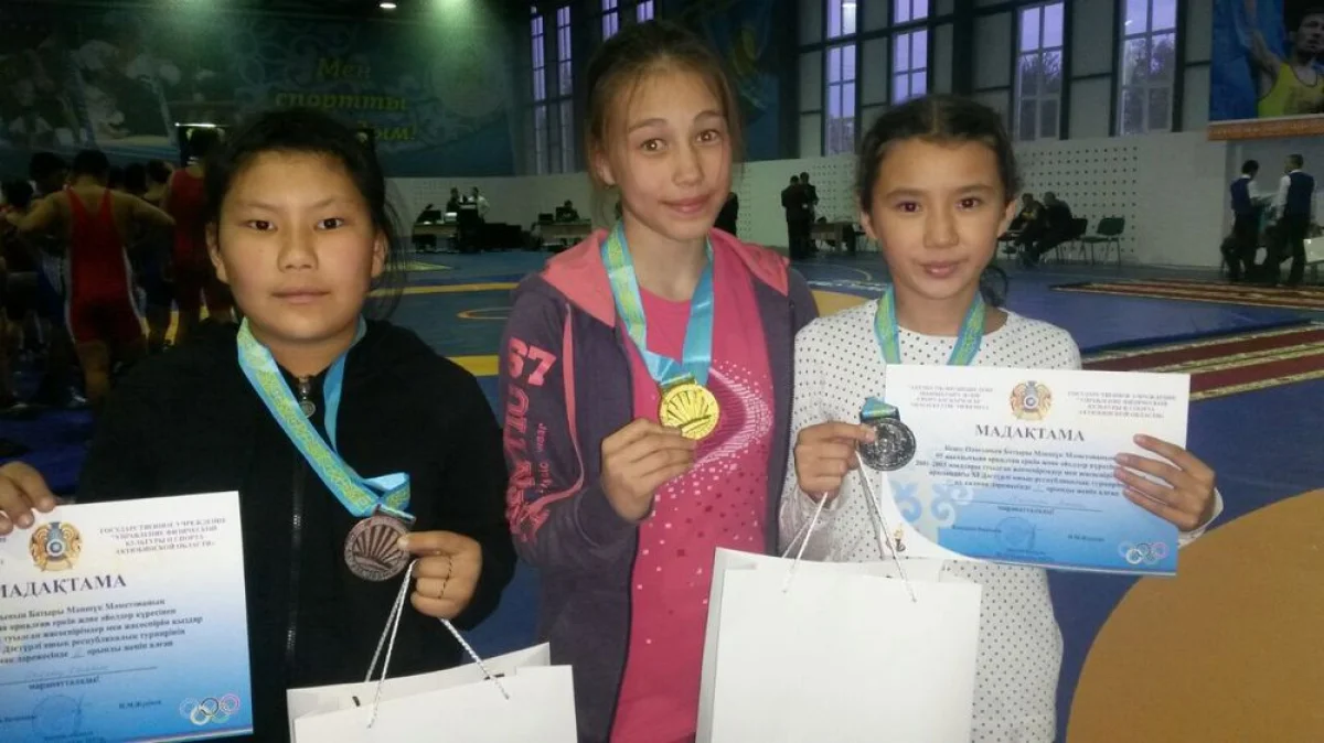 Победительницы турнира. Фото предоставлено Александром Мухалевым