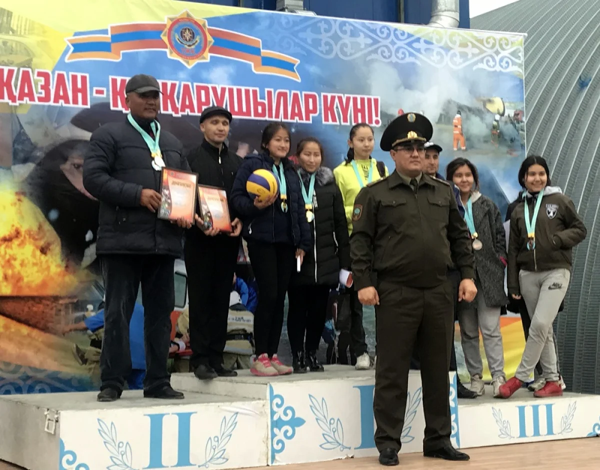 Фото предоставлено пресс-службой службы пожаротушения и аварийно-спасательных работ ДЧС Мангистауской области