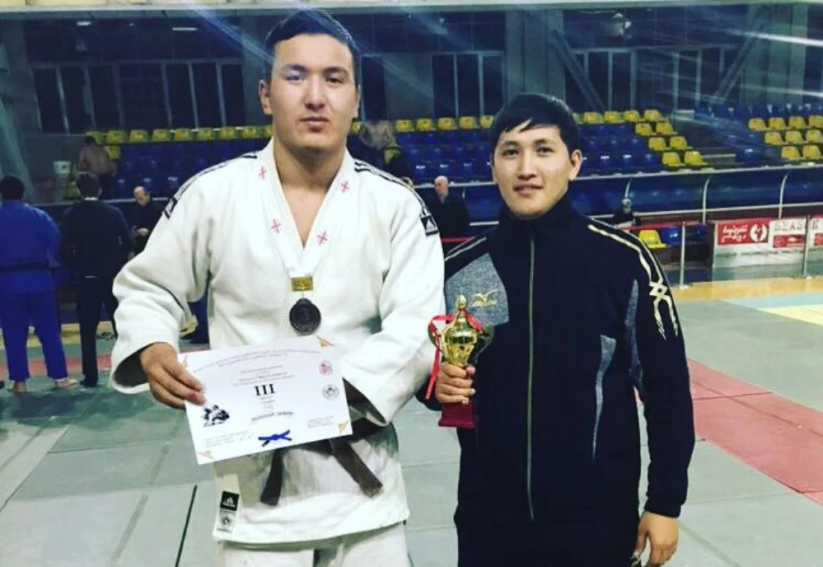 Мухмбет Зулхарнаев - бронзовый призер. Фото прислано Ж.Коблановым